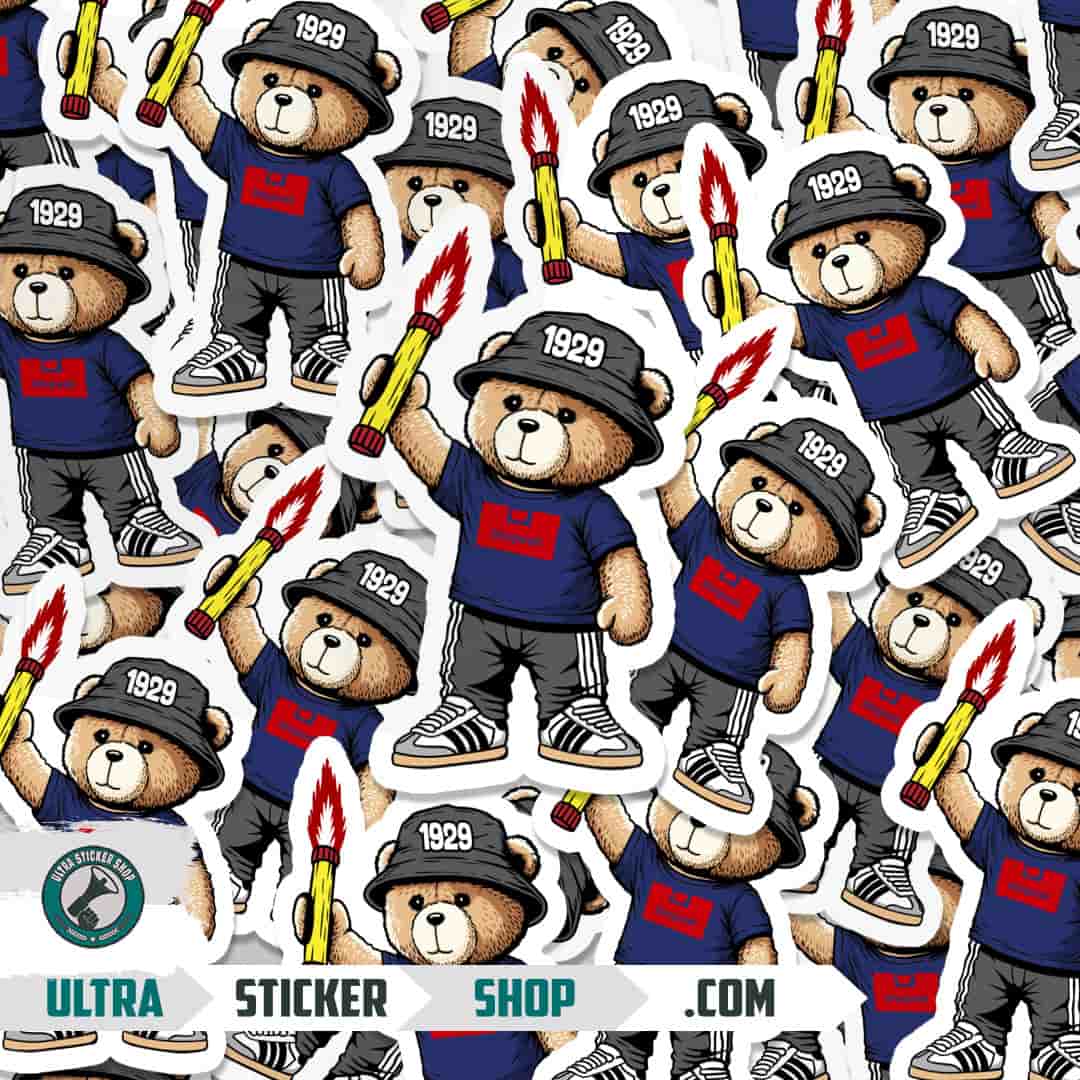 Dingwall 1929 bear Stickers