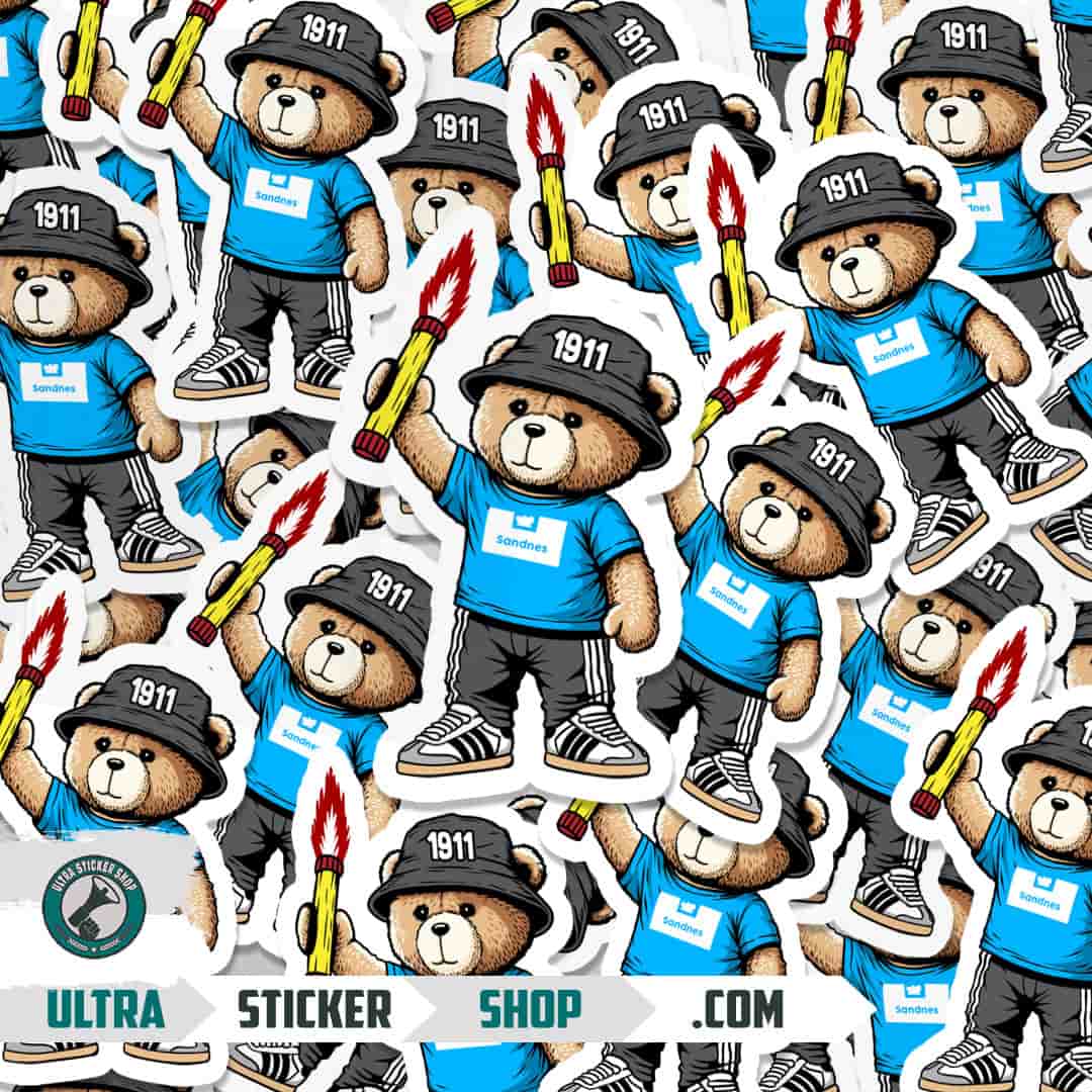 Sandnes 1911 bear Stickers