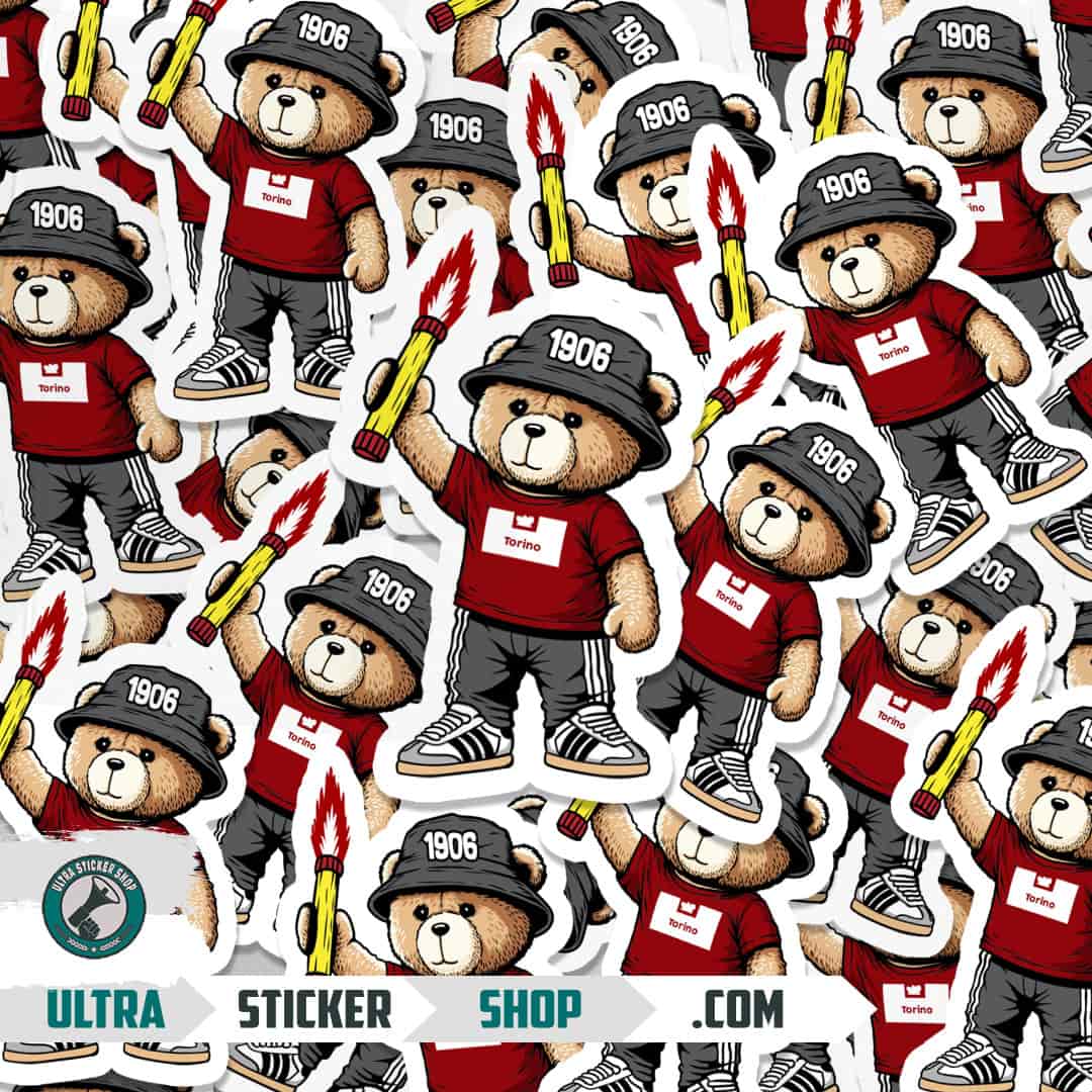 Torino 1906 bear Stickers
