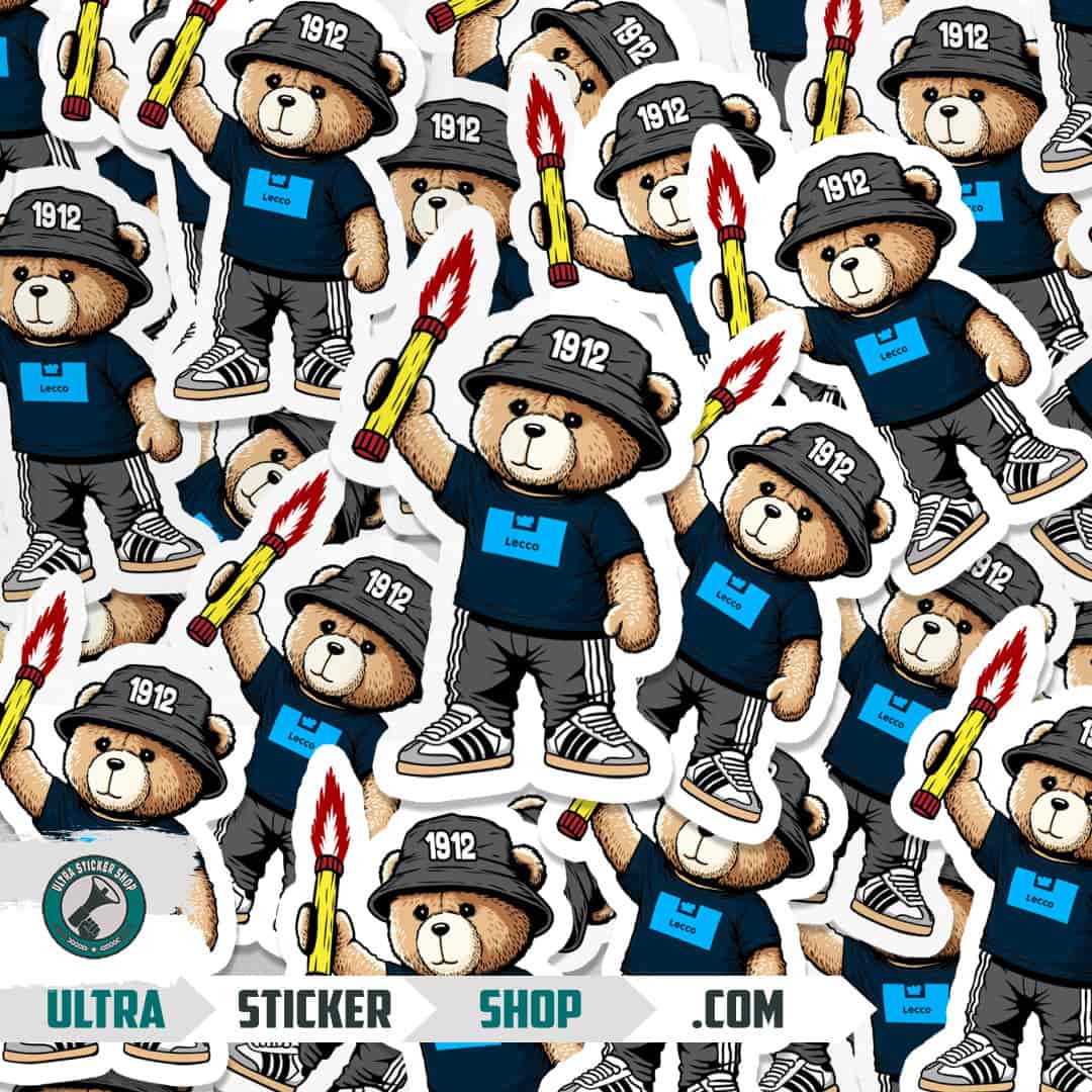 Lecco 1912 bear Stickers
