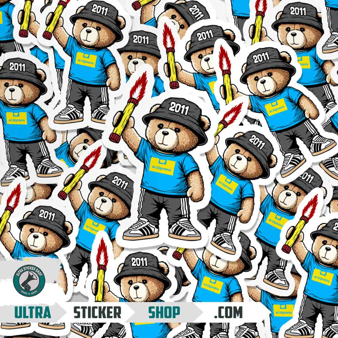 Arzignano 2011 bear Stickers