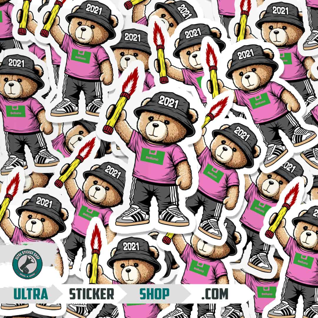 Belluno 2021 bear Stickers