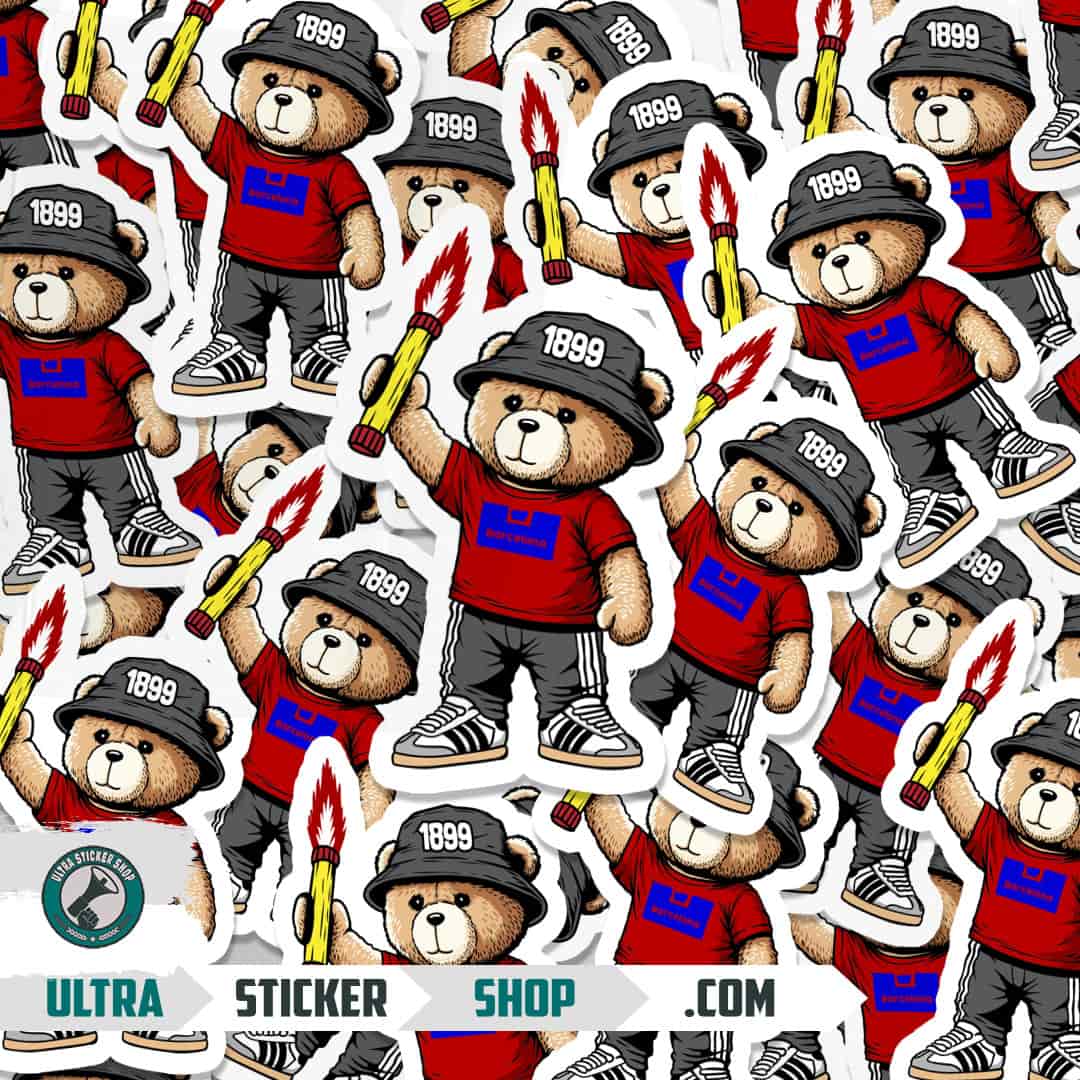 Barcelona 1899 bear Stickers