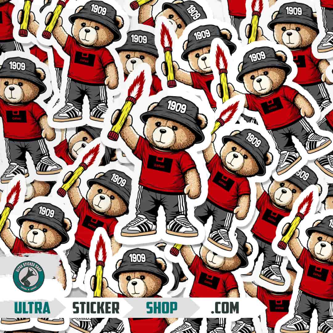 Getxo 1909 bear Stickers