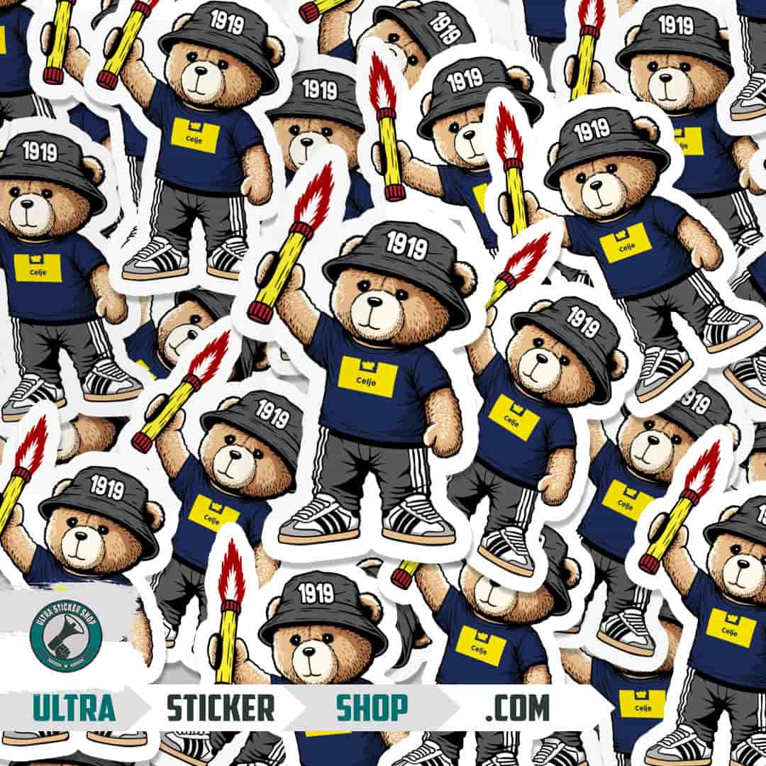 Celje 1919 bear Stickers