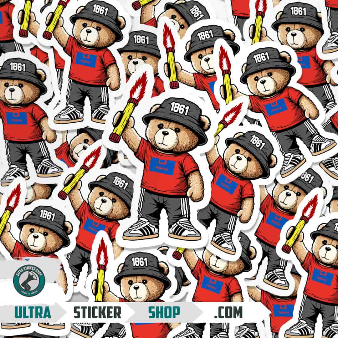 Palace 1861 bear Stickers
