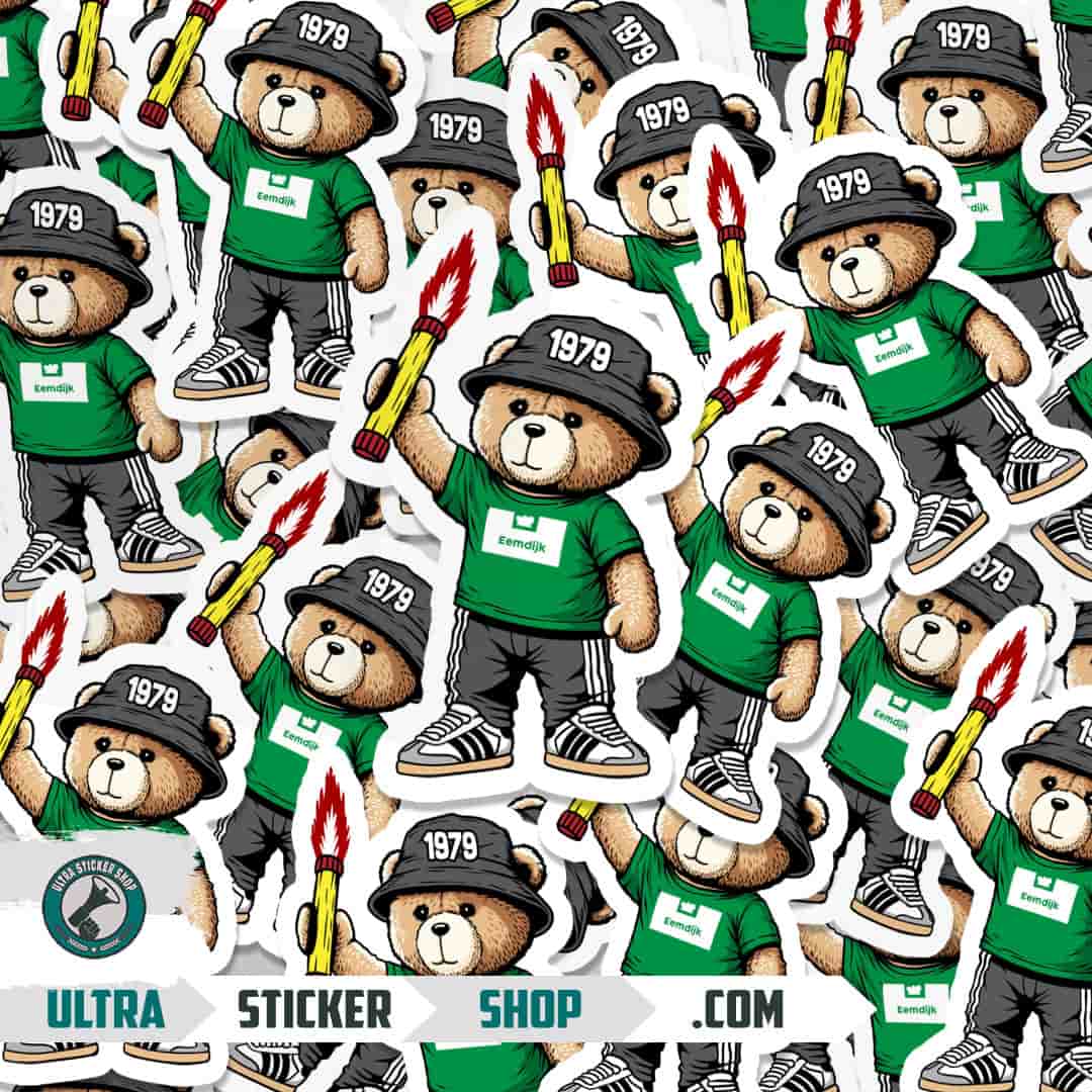 Eemdijk 1979 bear Stickers
