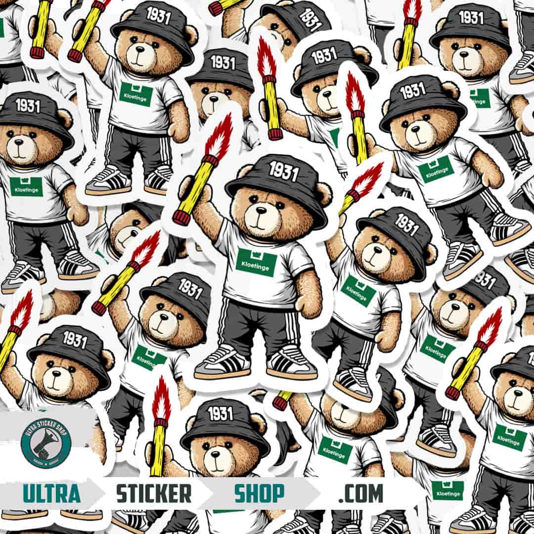 Kloetinge 1931 bear Stickers