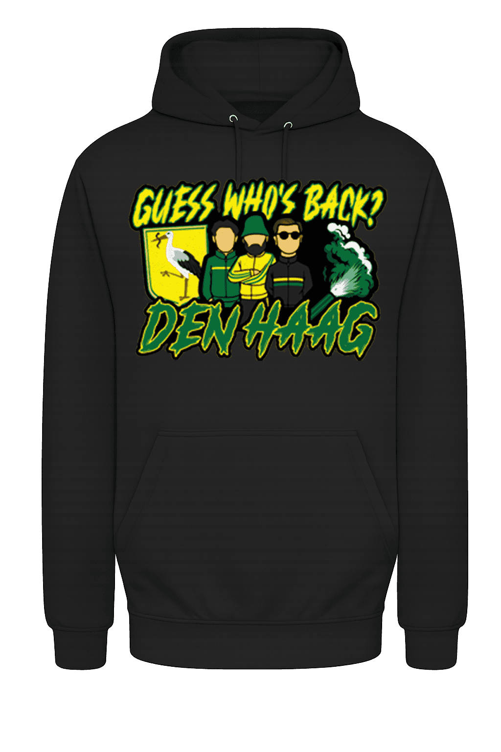 Guess who's back? - Den Haag Hoodie