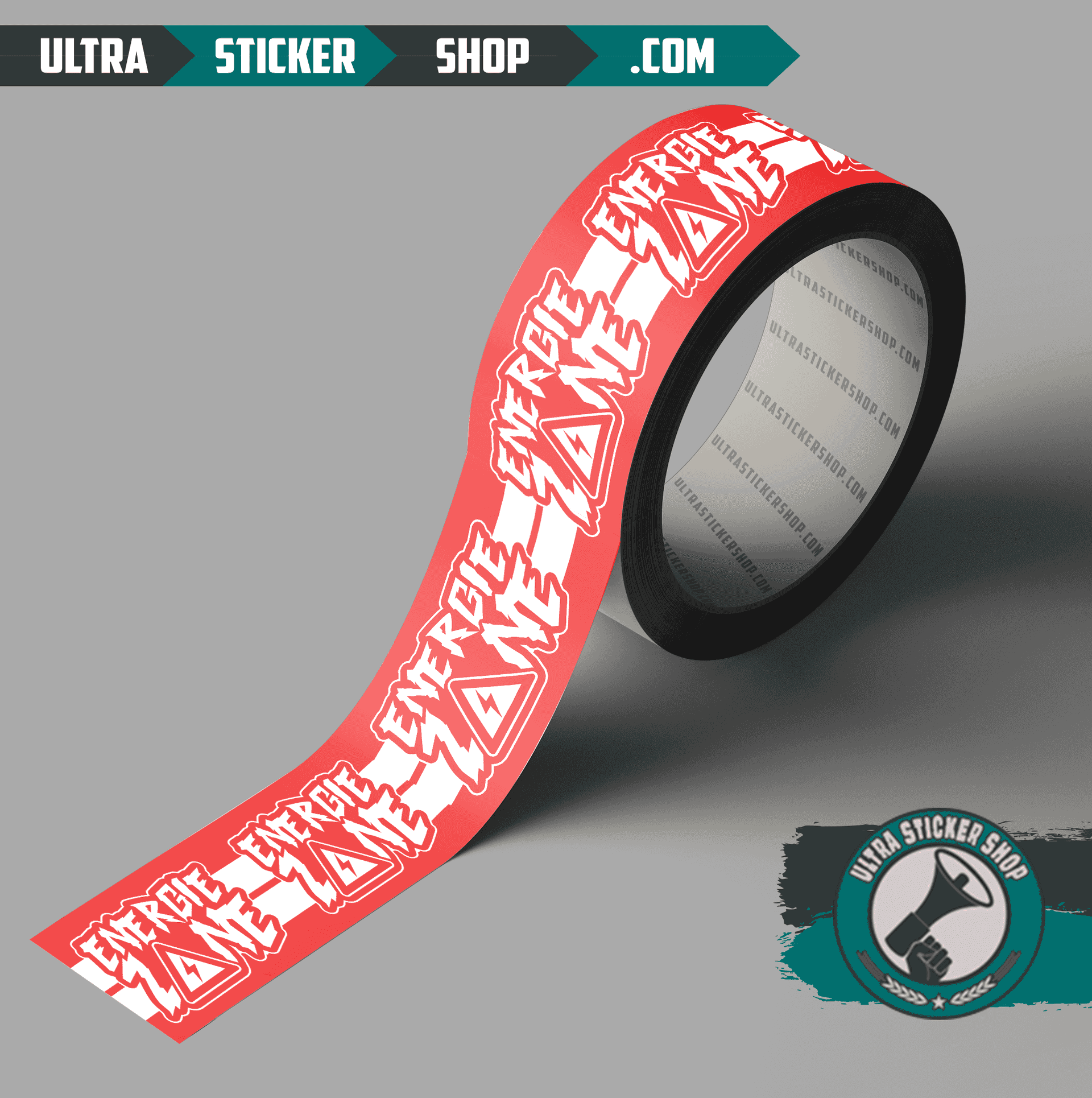 Energie zone Tape - 100 Meter