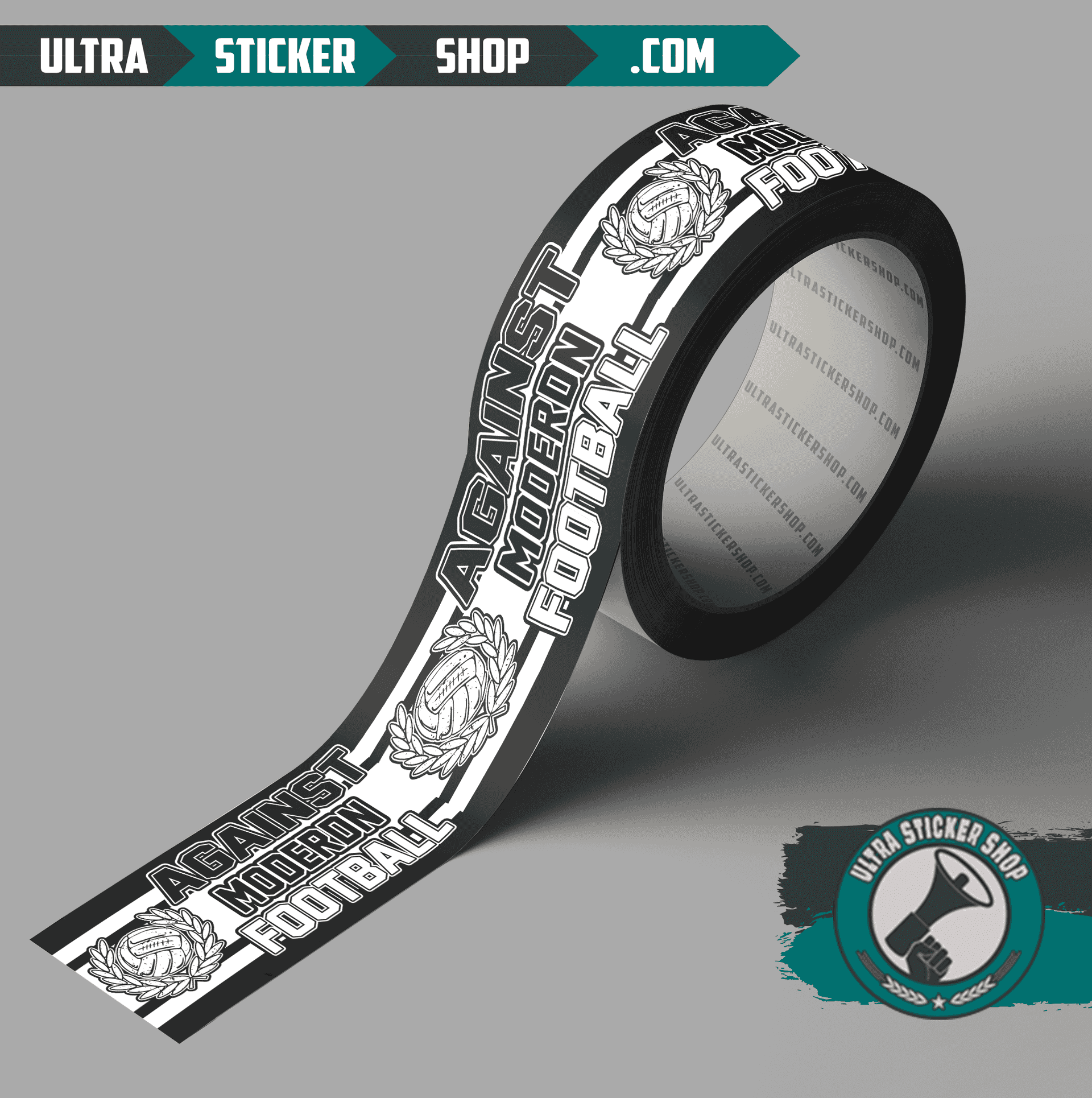 Against modern football Tape - 100 Meter