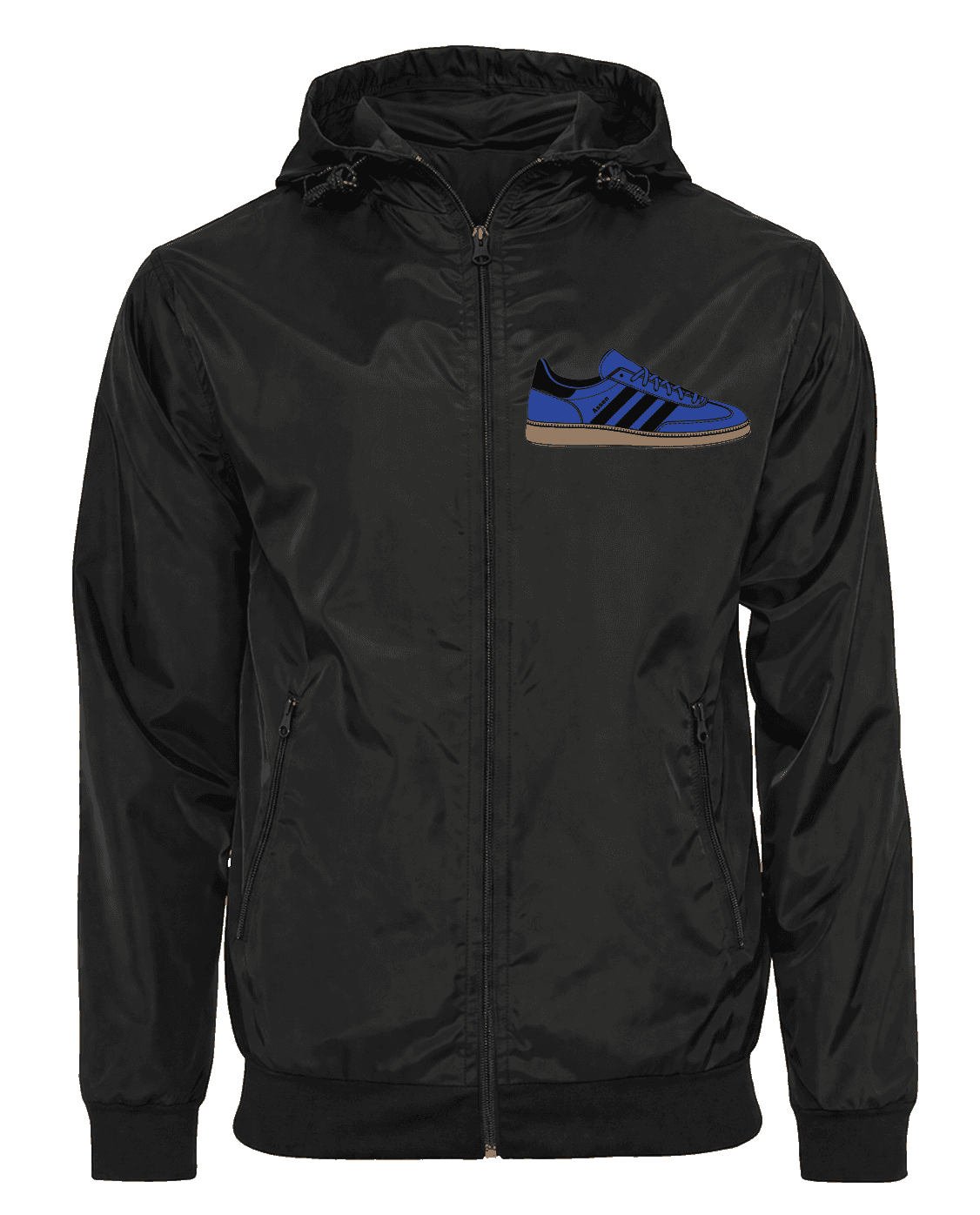 Assen casual shoe Jacket with Zip-Off Balaclava