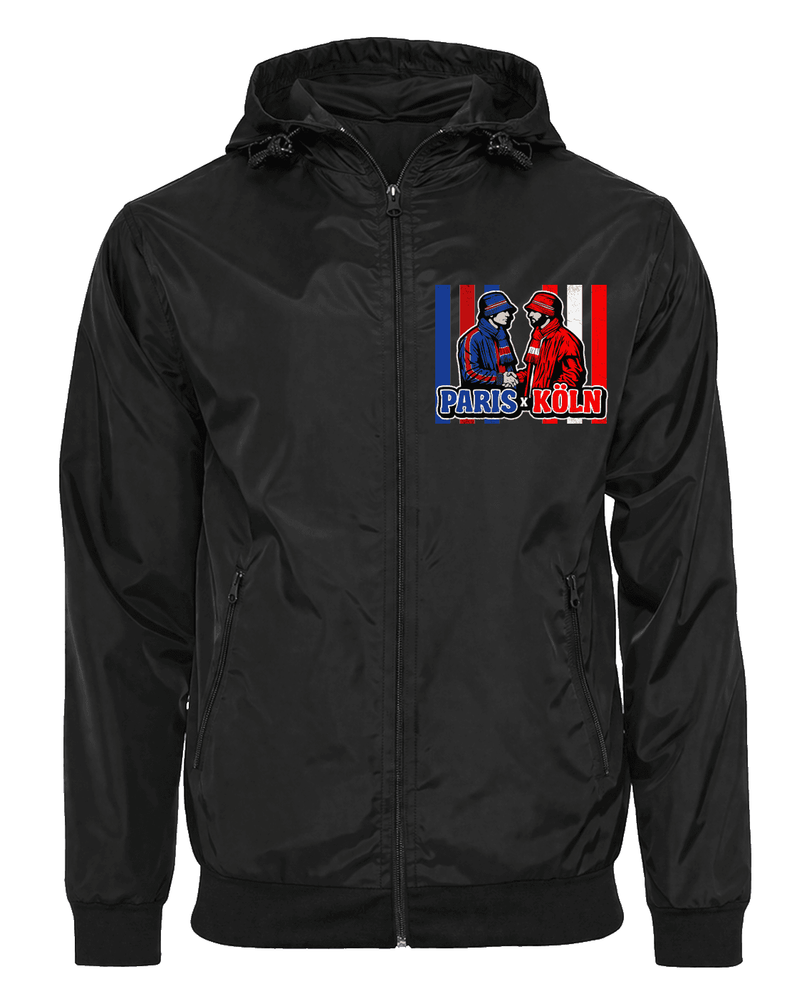 Paris X Köln Jacket with Zip-Off Balaclava