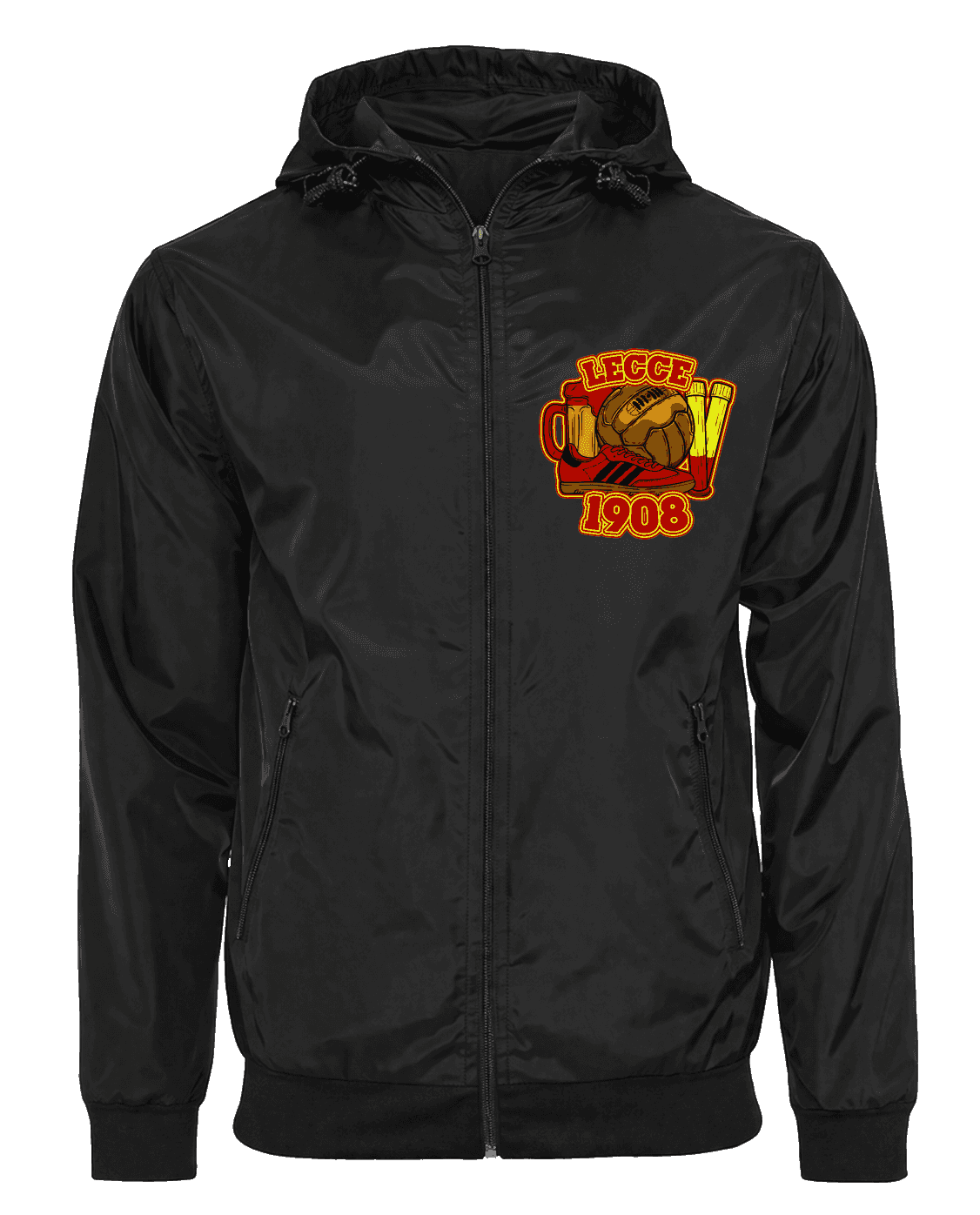 Lecce 1908 Jacket with Zip-Off Balaclava