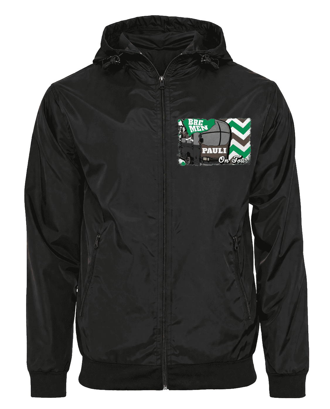 Bremen Pauli On tour Jacket with Zip-Off Balaclava