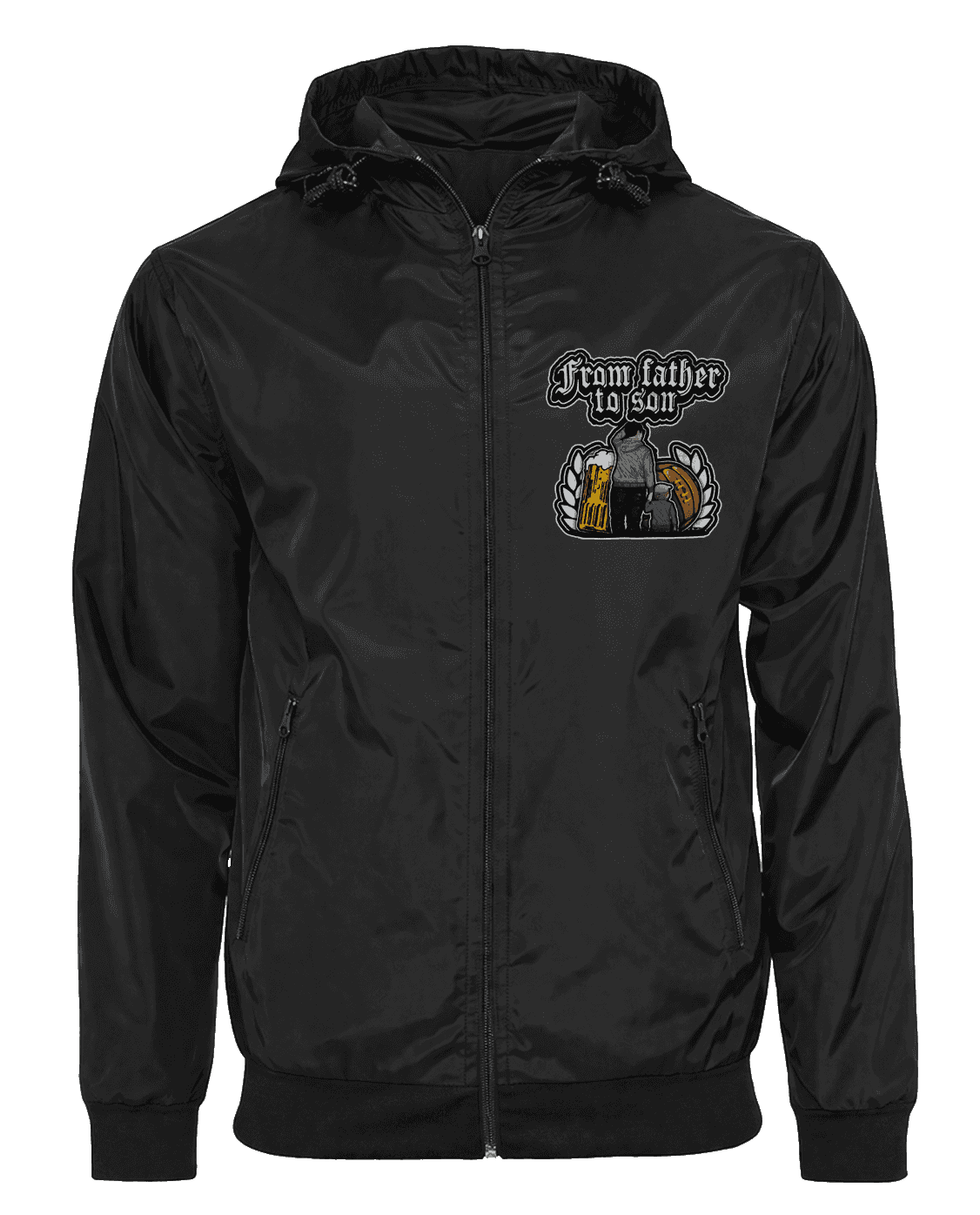 From father to son Jacket with Zip-Off Balaclava