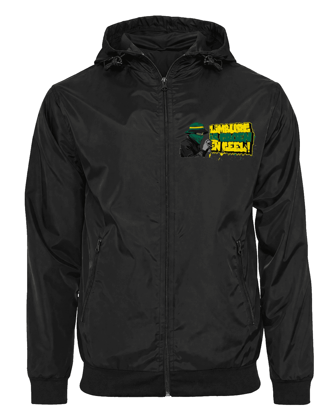 Limburg is Groen en Geel! Jacket with Zip-Off Balaclava