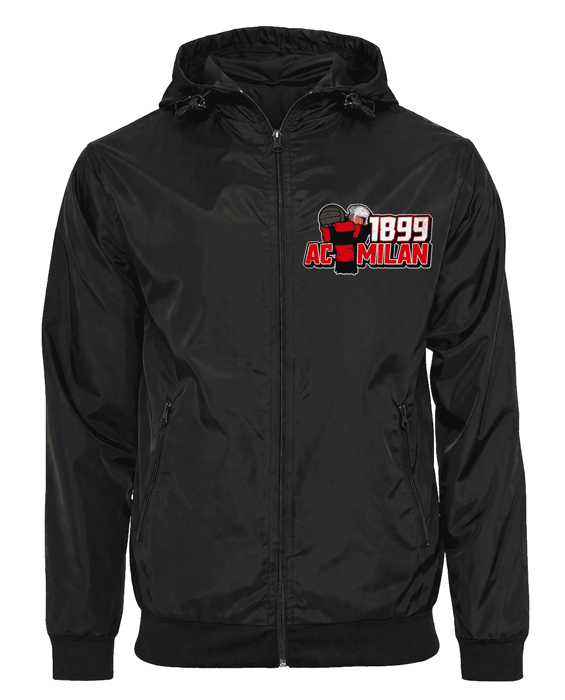 1899 AC Milan Jacket with Zip-Off Balaclava