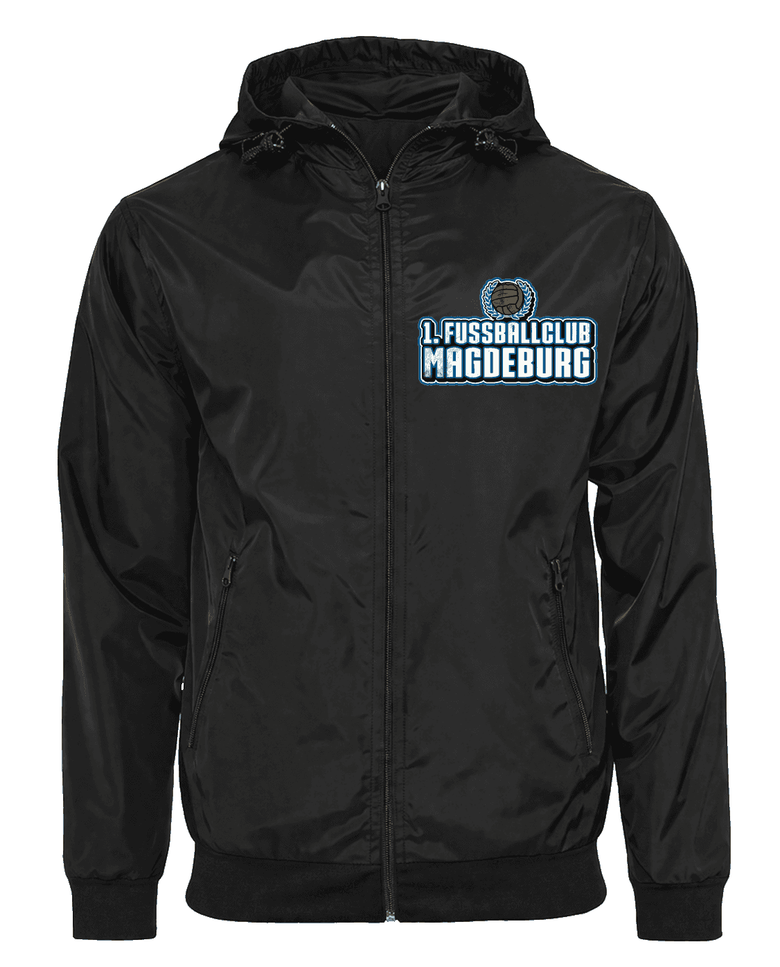 1. Fussbalclub Magdeburg Jacket with Zip-Off Balaclava