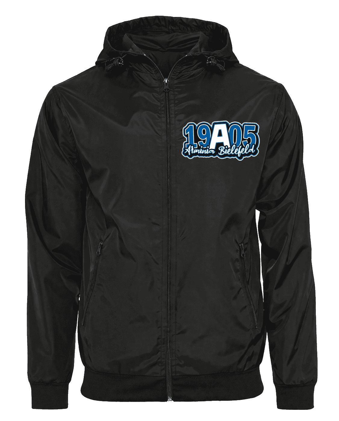 19A05 Arminia Bielefeld Jacket with Zip-Off Balaclava