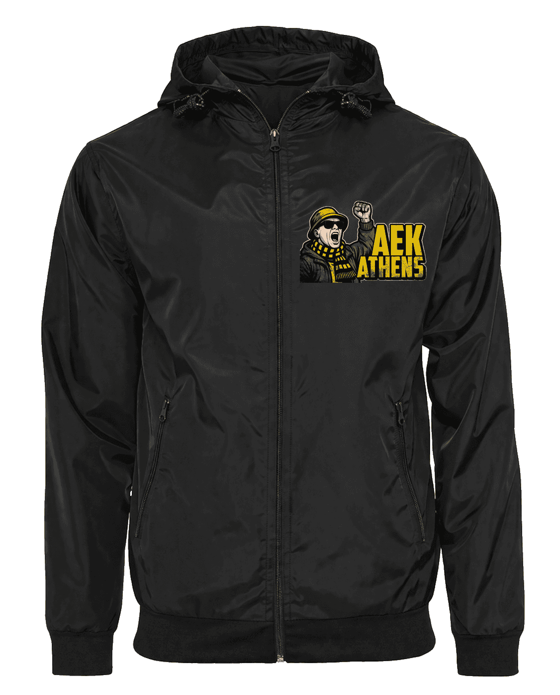 AEK Athens Jacket with Zip-Off Balaclava