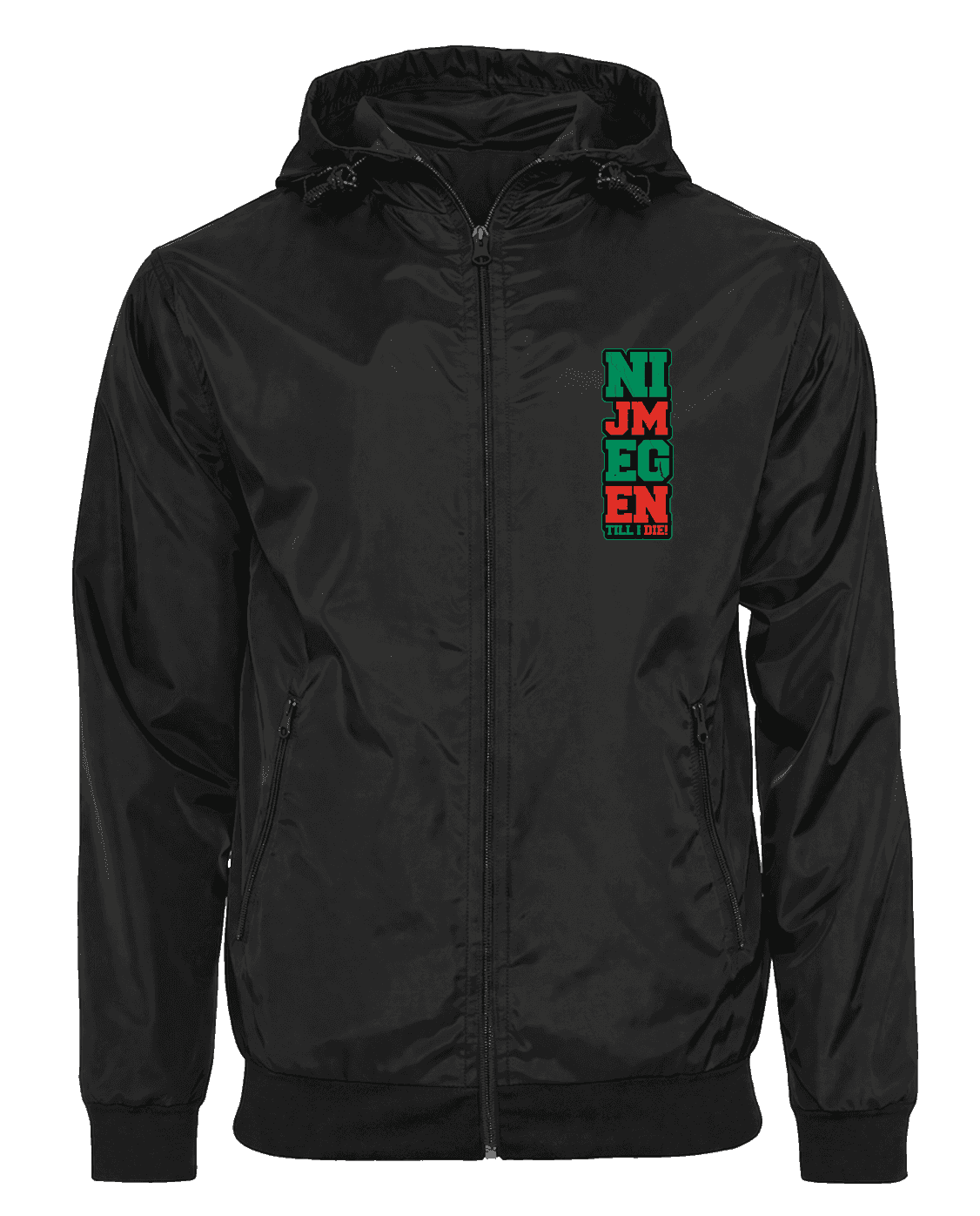 Nijmegen till i die Jacket with Zip-Off Balaclava