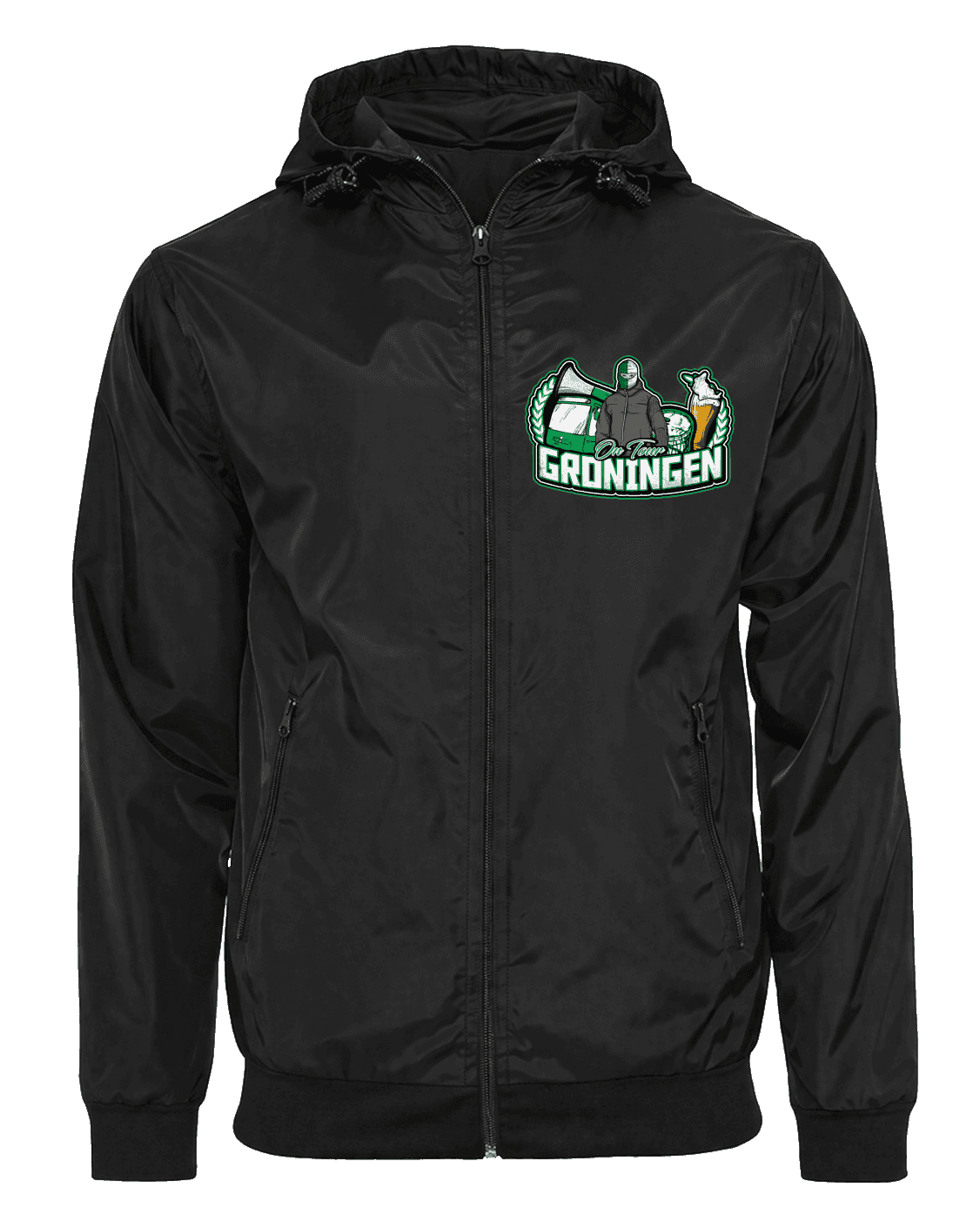 Groningen on tour Jacket with Zip-Off Balaclava