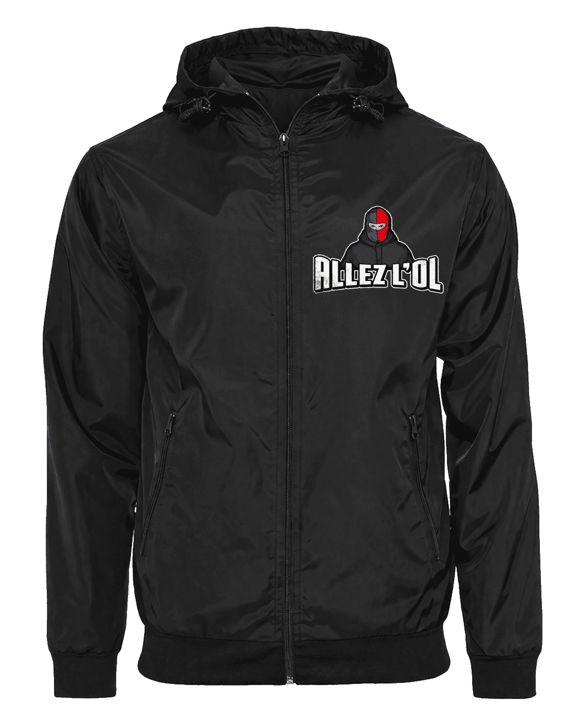 Allez l'OL Jacket with Zip-Off Balaclava