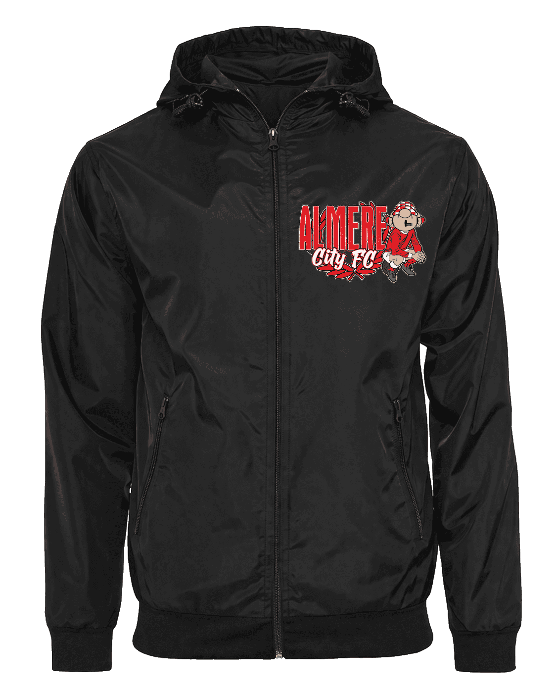 Almere city FC Jacket with Zip-Off Balaclava