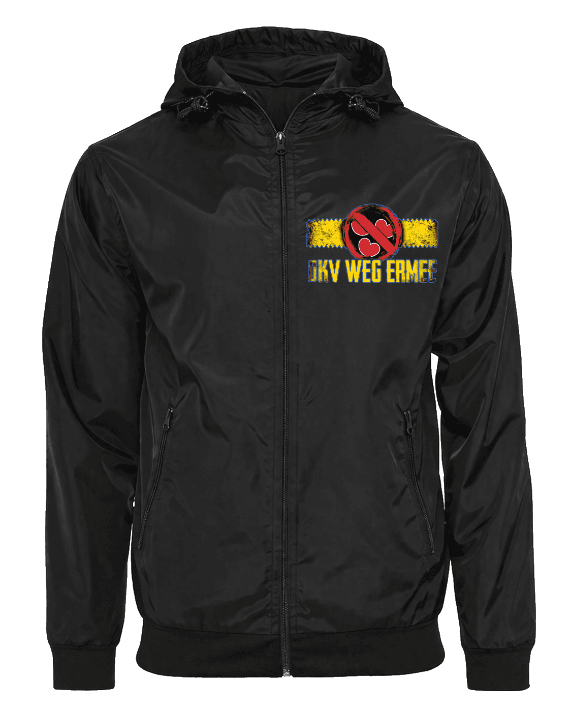 DKV weg ermee Jacket with Zip-Off Balaclava