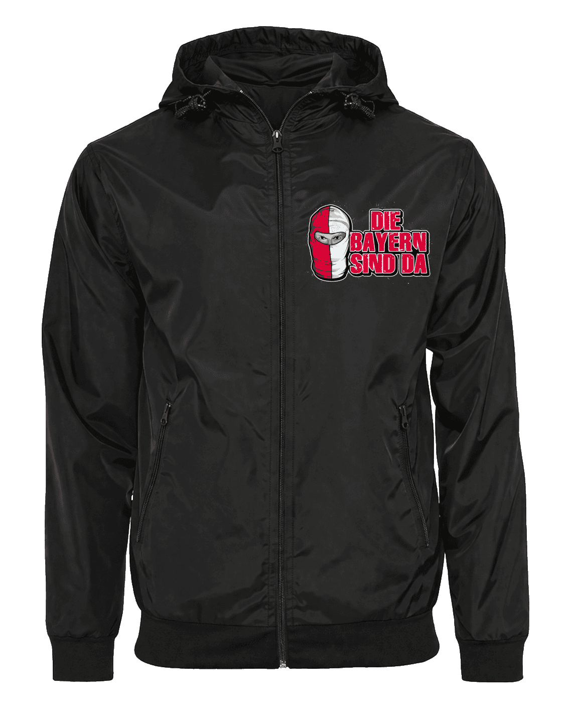 Die Bayern sind da Jacket with Zip-Off Balaclava