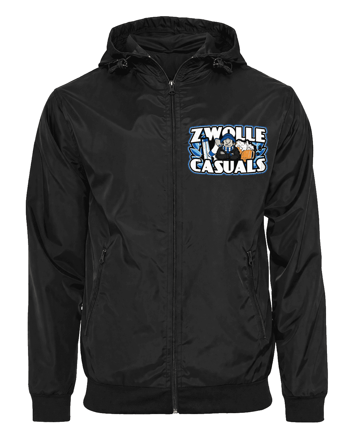 Zwolle Casuals Jacket with Zip-Off Balaclava