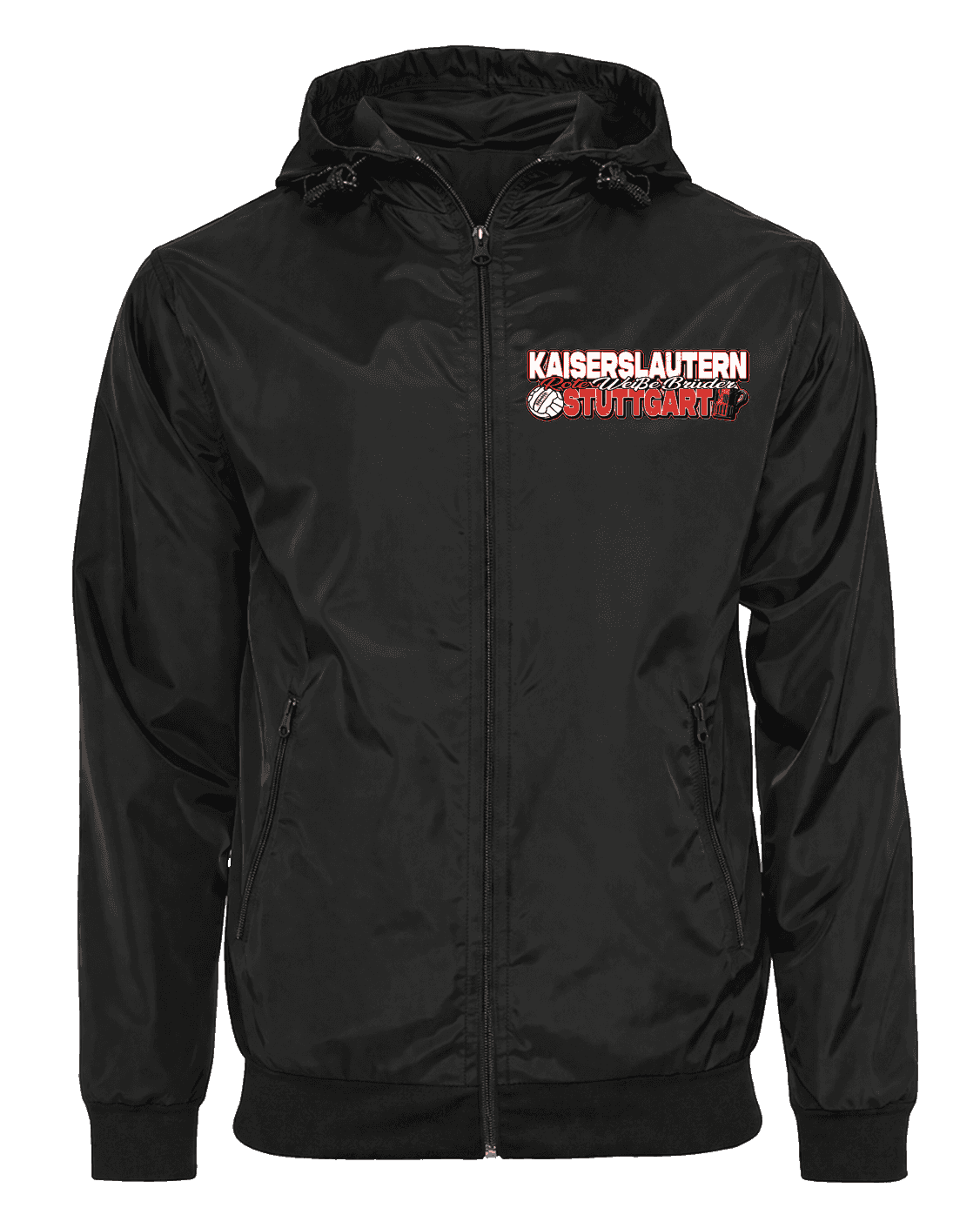 Kaiserslautern x Stuttgart Jacket with Zip-Off Balaclava