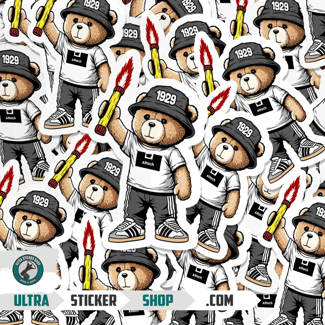 Altach 1929 bear Stickers