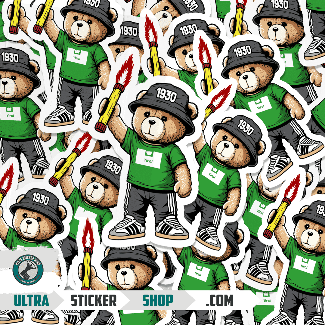 Tirol 1930 bear Stickers