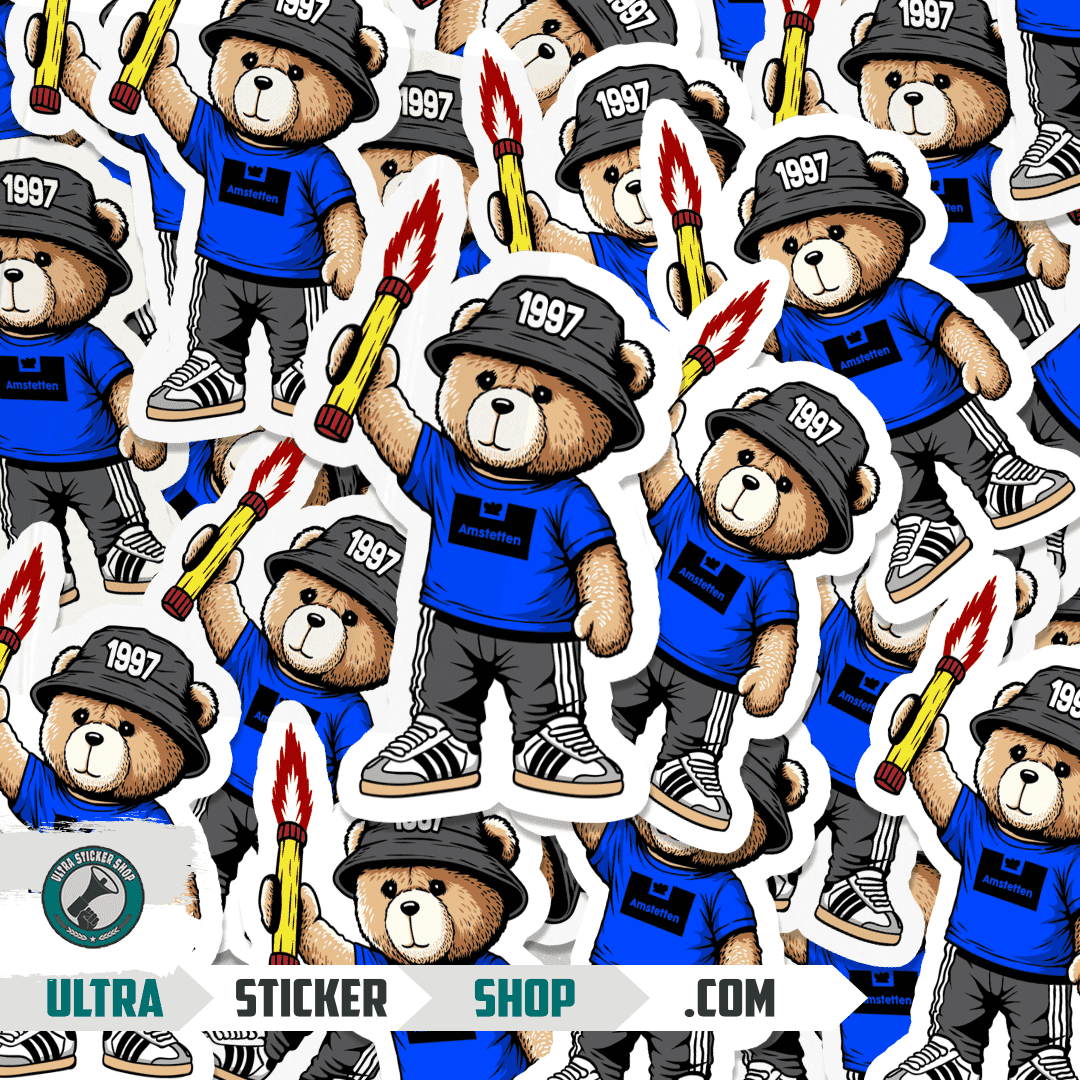 Amstetten 1997 bear Stickers