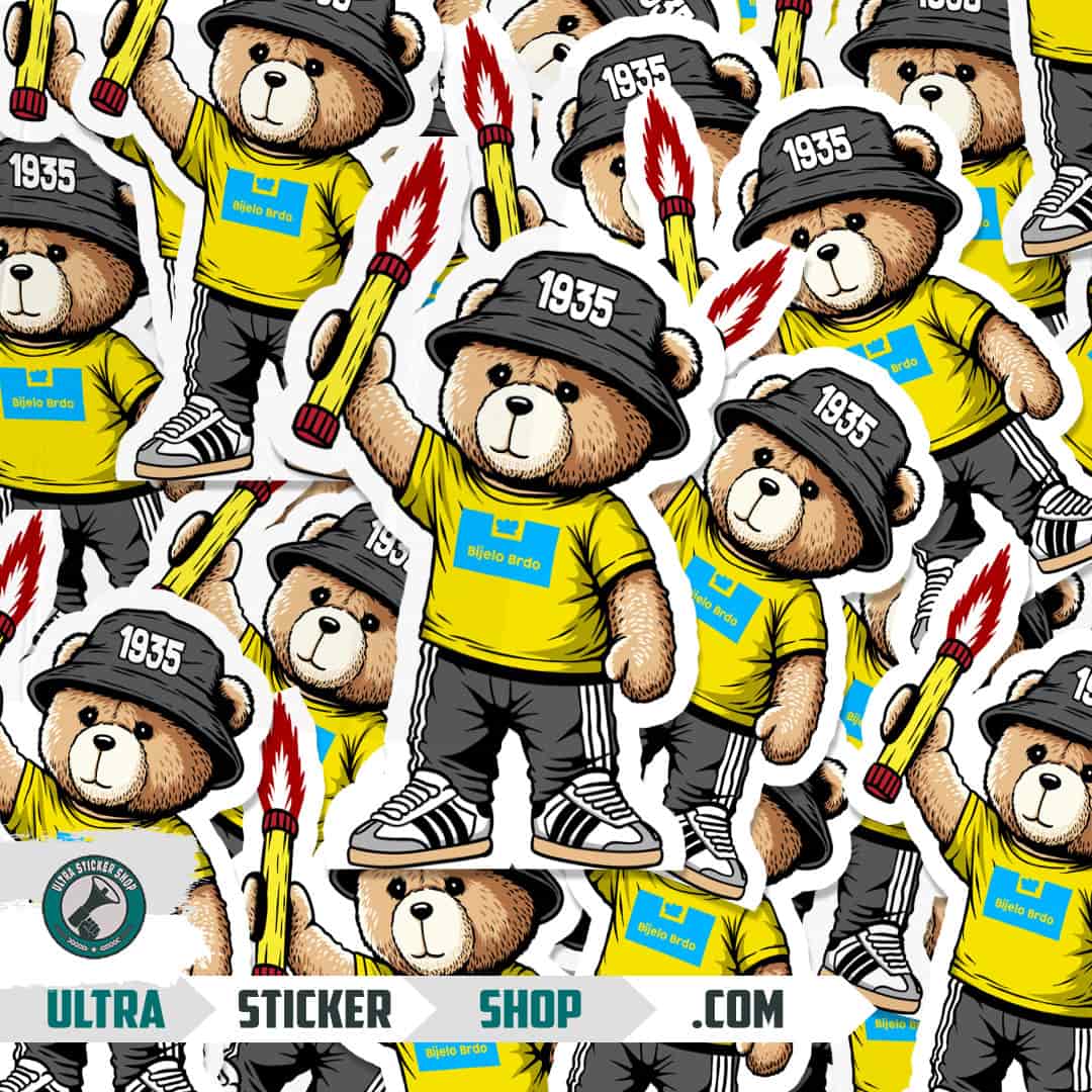 Bijelo Brdo 1935 bear Stickers