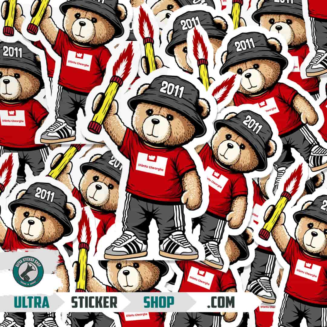 Sfântu Gheorghe 2011 bear Stickers