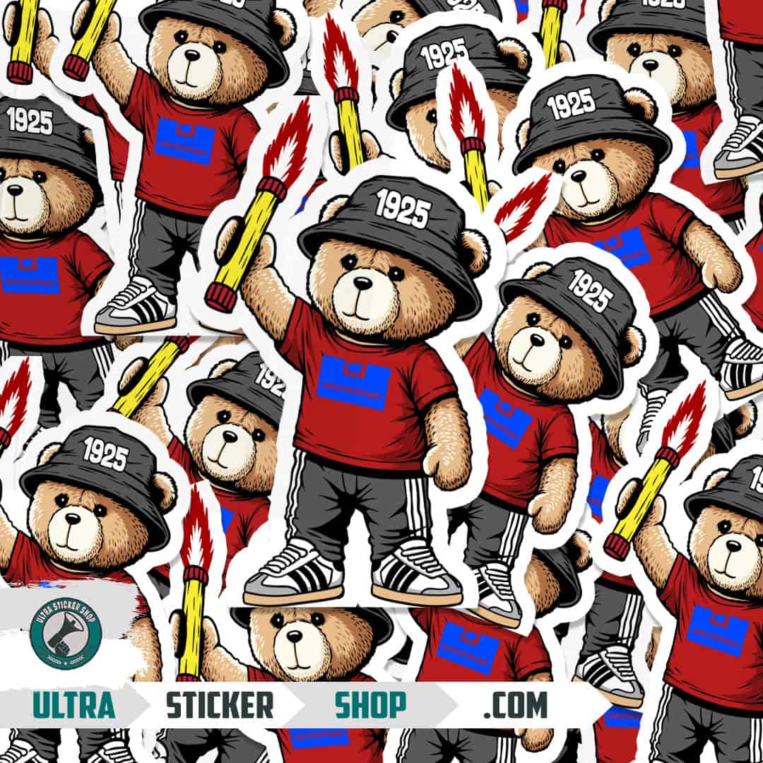 Unterhachingen 1925 bear Stickers