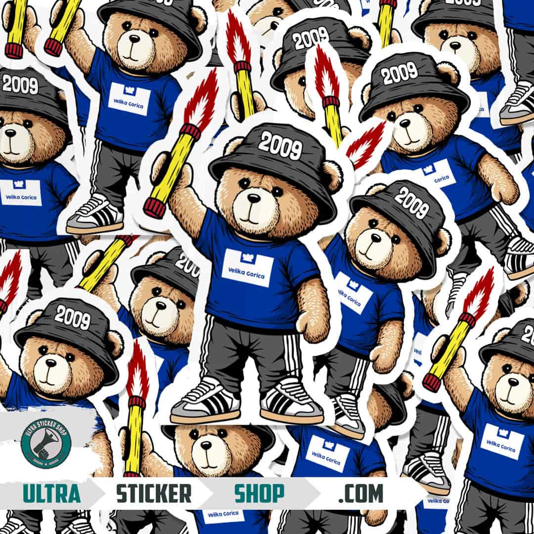 Velika Gorica 2009 bear Stickers