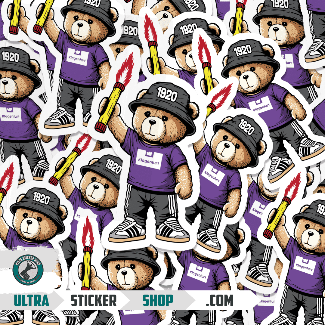 Klagenfurt 1920 bear Stickers