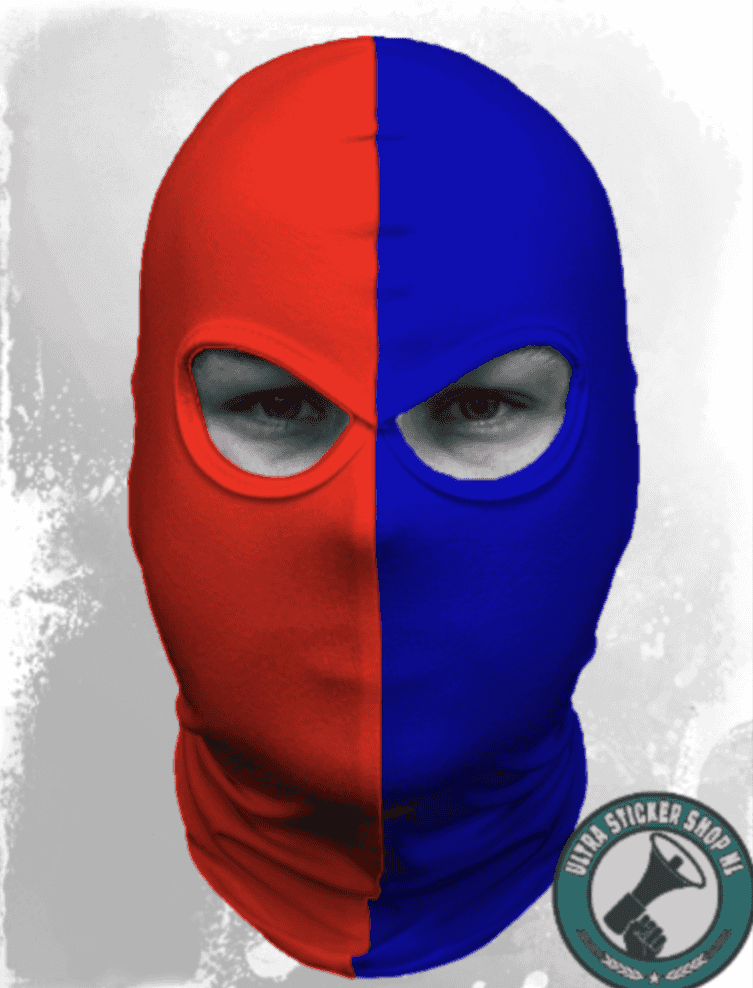 red-blue Balaclava