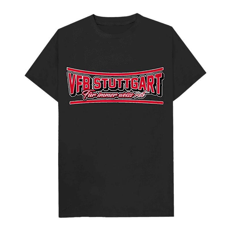 VFB Stuttgart Für Immer weiss rot T-Shirt