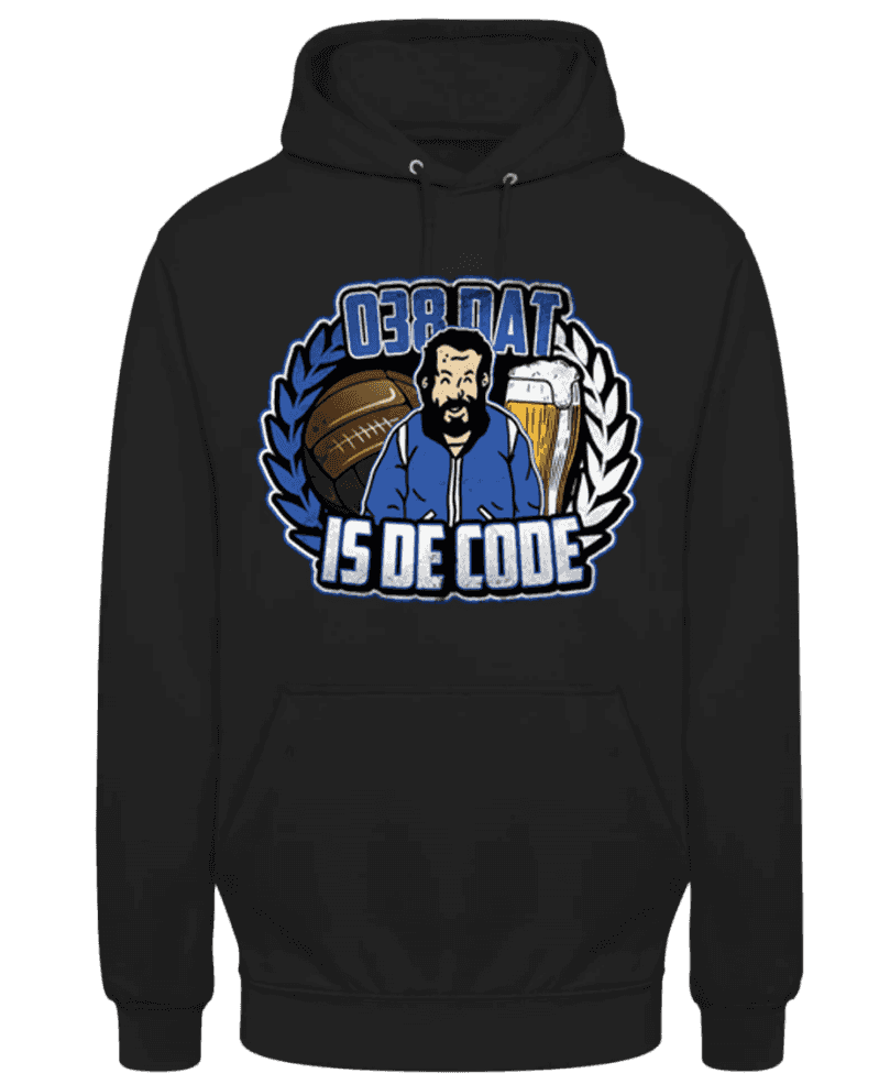 038 Dat is de code Hoodie