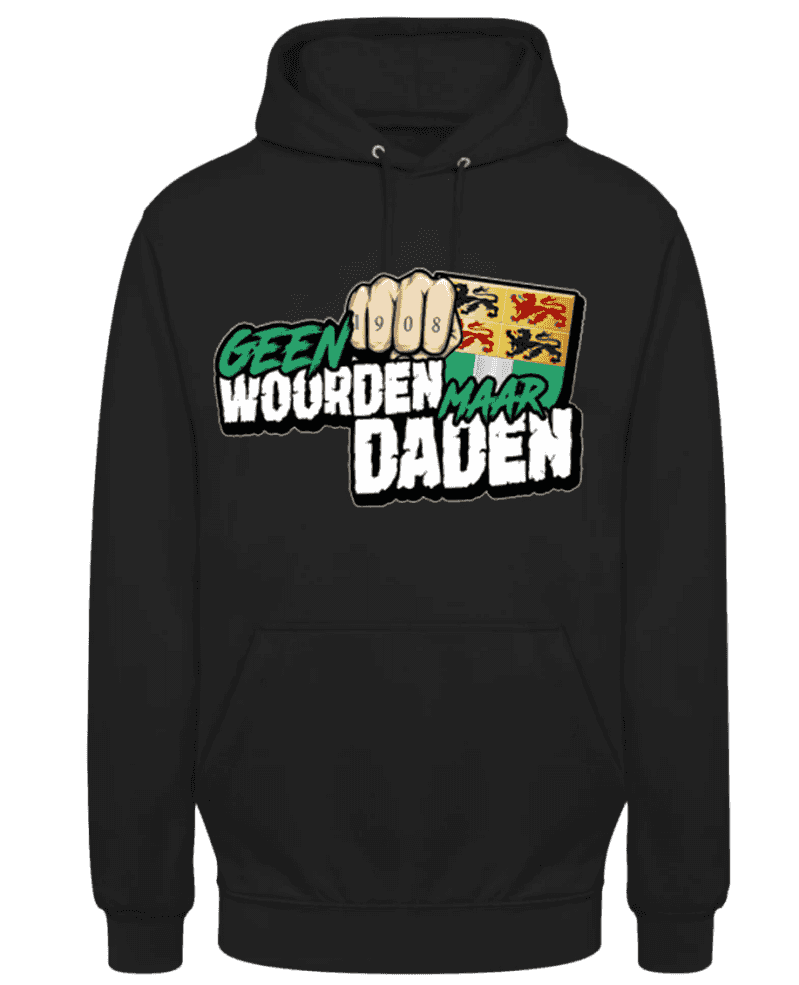 Geen woorden maar daden Hoodie