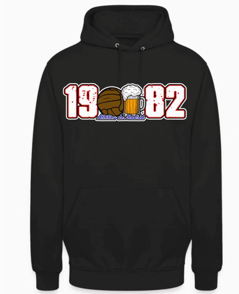 Atletico de Madrid 1982 Hoodie