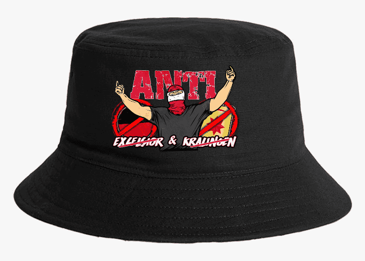 ANTI EXCELSIOR & KRALINGEN Bucket Hat