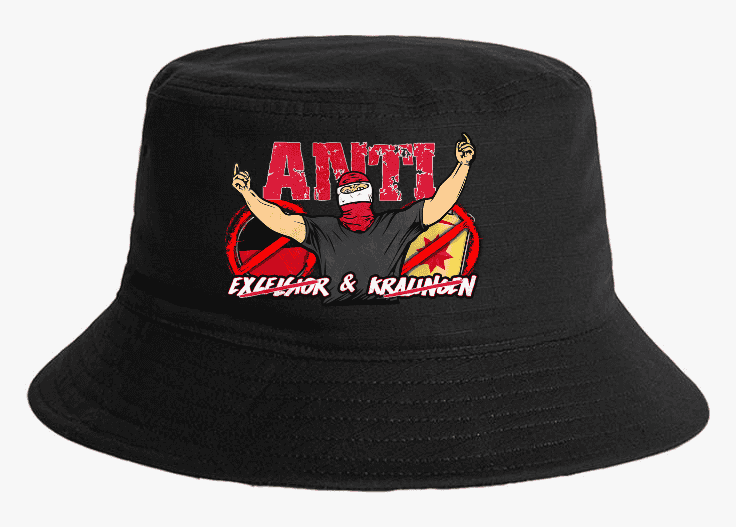 ANTI EXCELSIOR & KRALINGEN Bucket Hat