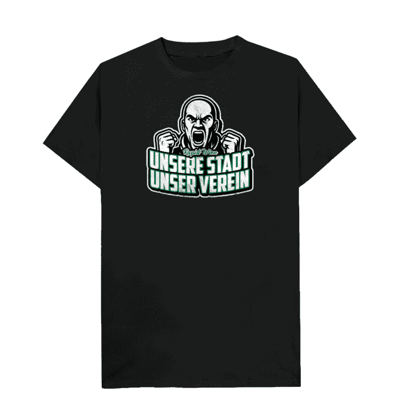 Rapid Wien Unsere Stadt unser verein T-Shirt
