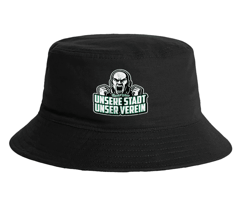 Rapid Wien Unsere Stadt unser verein Bucket Hat